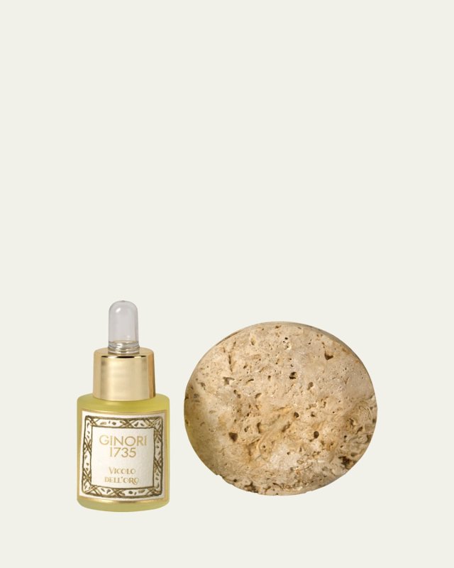 Vicolo Dell'Oro Diffuser Stone with Essential Oil Refill - Oriente Italiano Collection